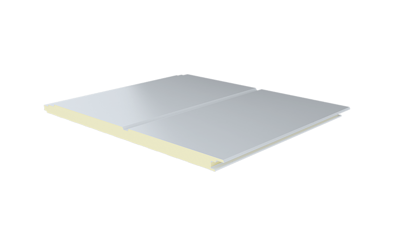 3 Ribs Fluted Metal Sheet PIR Panel