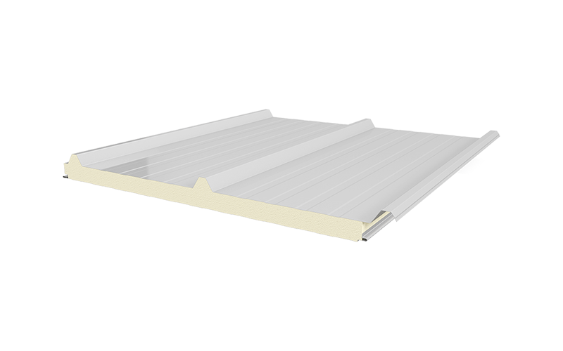 3 Ribs Metal Sheet Polyurethane Panel